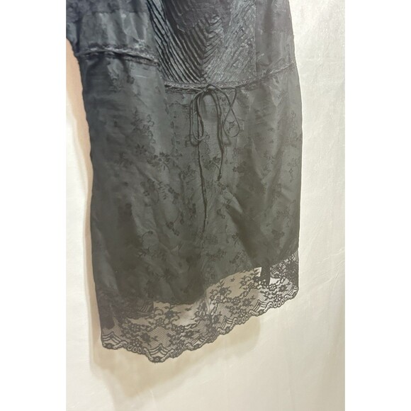 Express Design Studio Womens L Silk Black Floral Camisole - Picture 8 of 13
